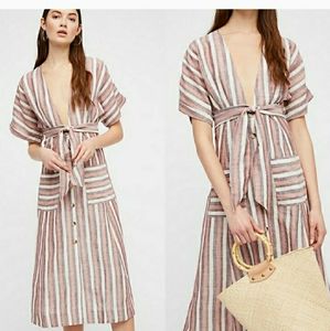 Free People Monday Midi Maxi Dress